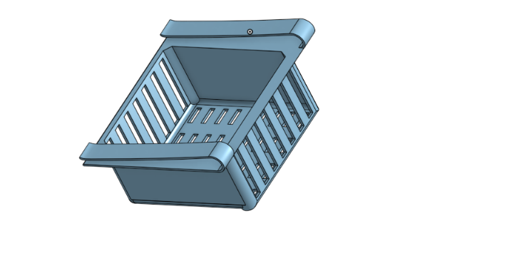 Kitchen Refrigerator Storage Rack