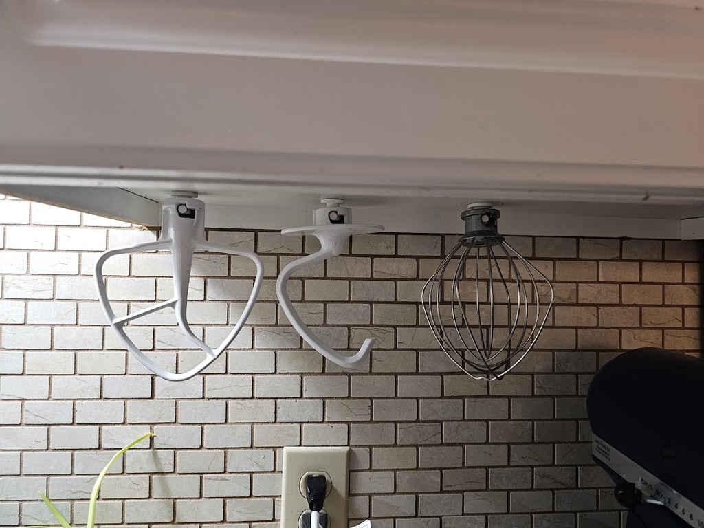 KitchenAid Tool Hanger Low Profile Under The Cupboard