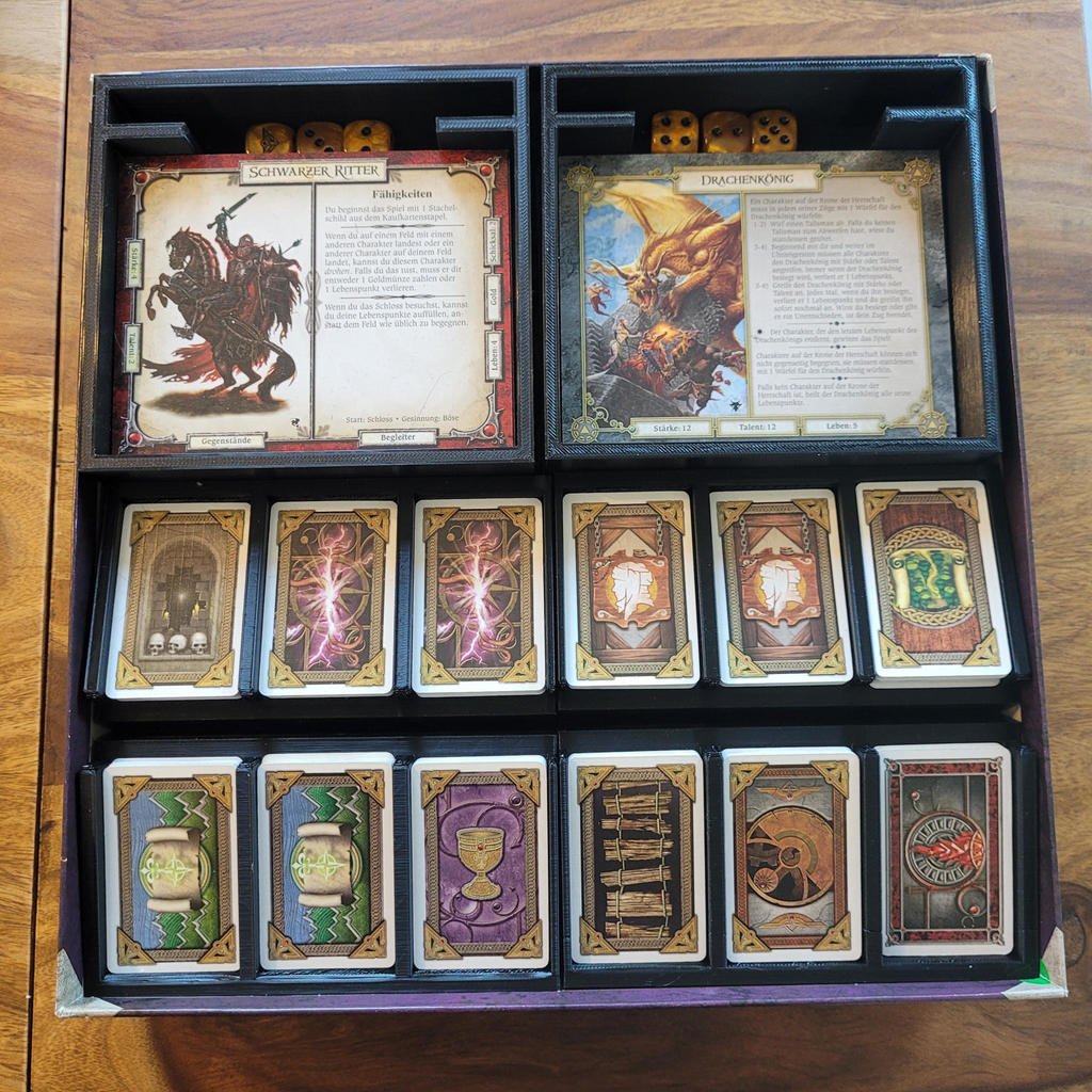 Talisman Board Game Inlay For All Extensions