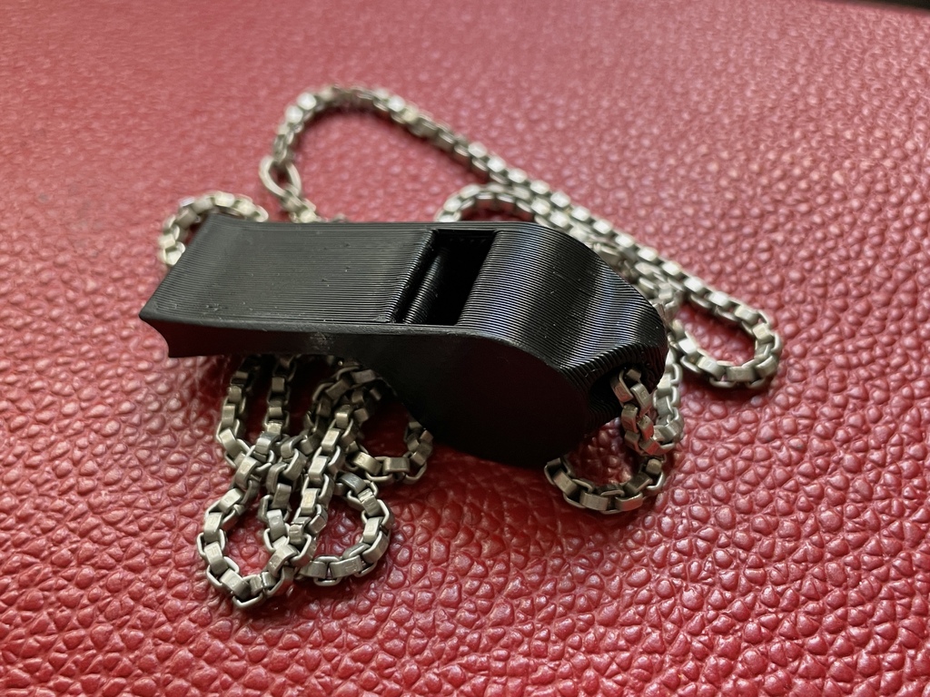 Compact whistle with ball REAL 128 db 