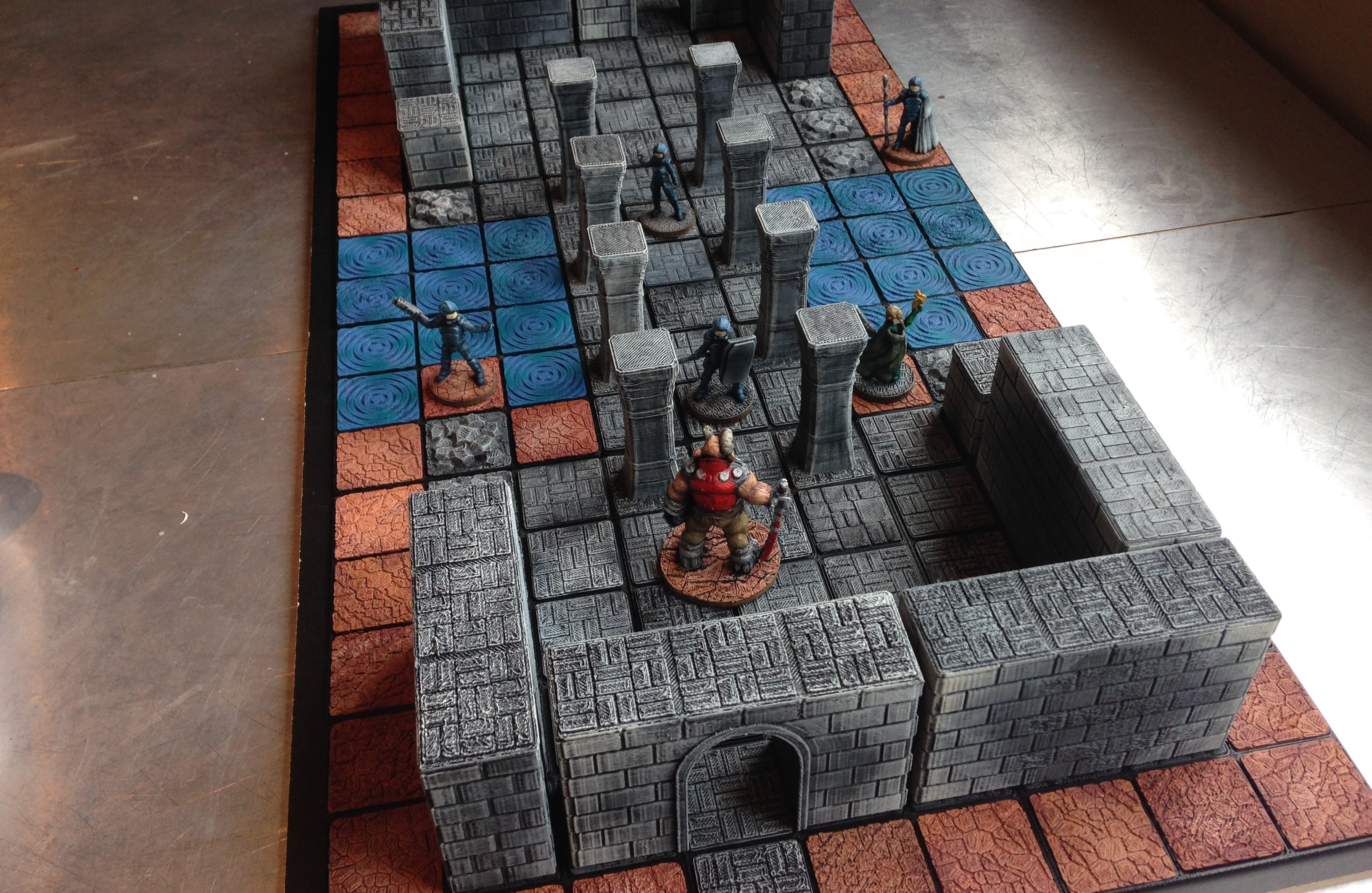 Wayfarer Tactics: Modular Terrain System (Simple Stonework)