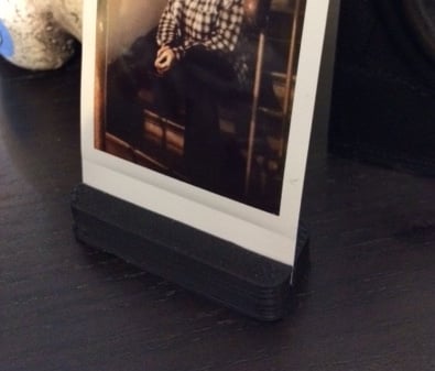 Photo stand for Fujifilm Instax photos