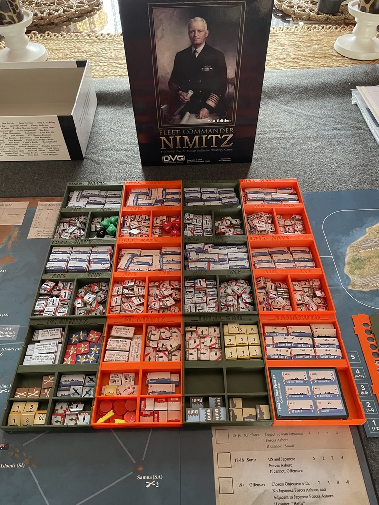 Fleet Commander Nimitz Tray Organizers