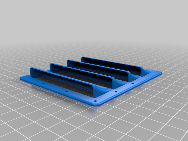 RC Cowling Louvers