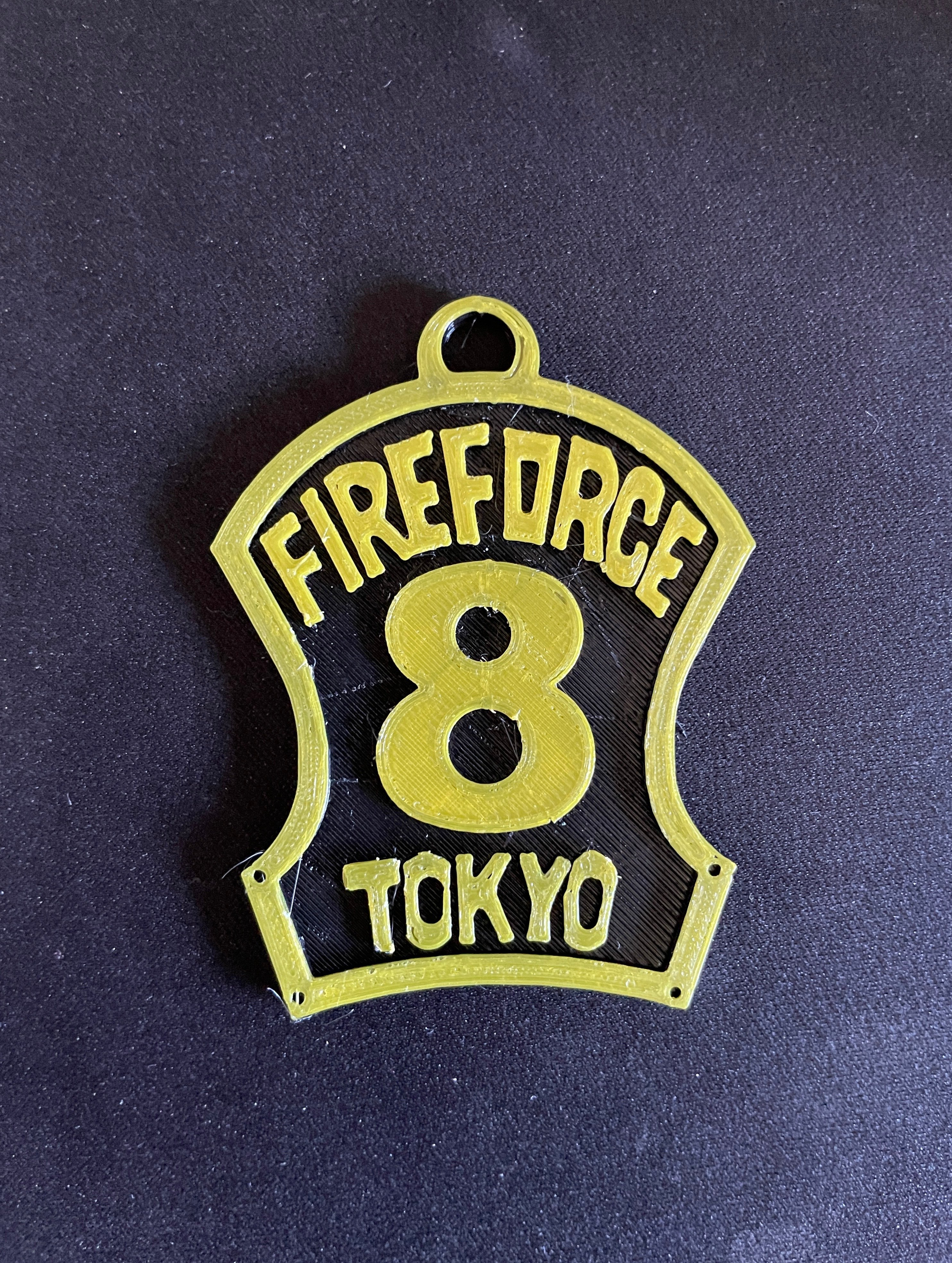 Fire Force (Company 8) Keychain