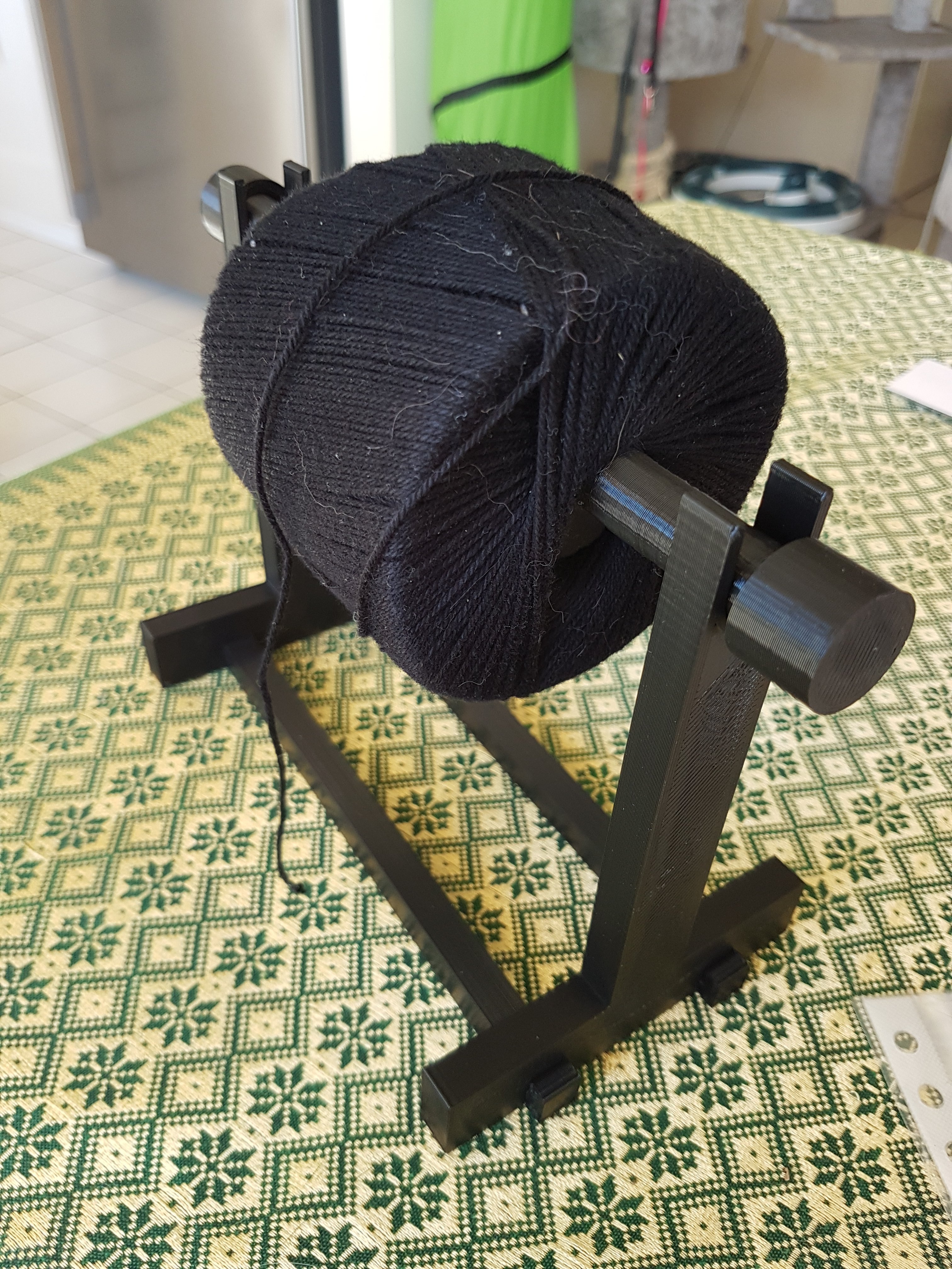 Crochet Cotton Spool Holder