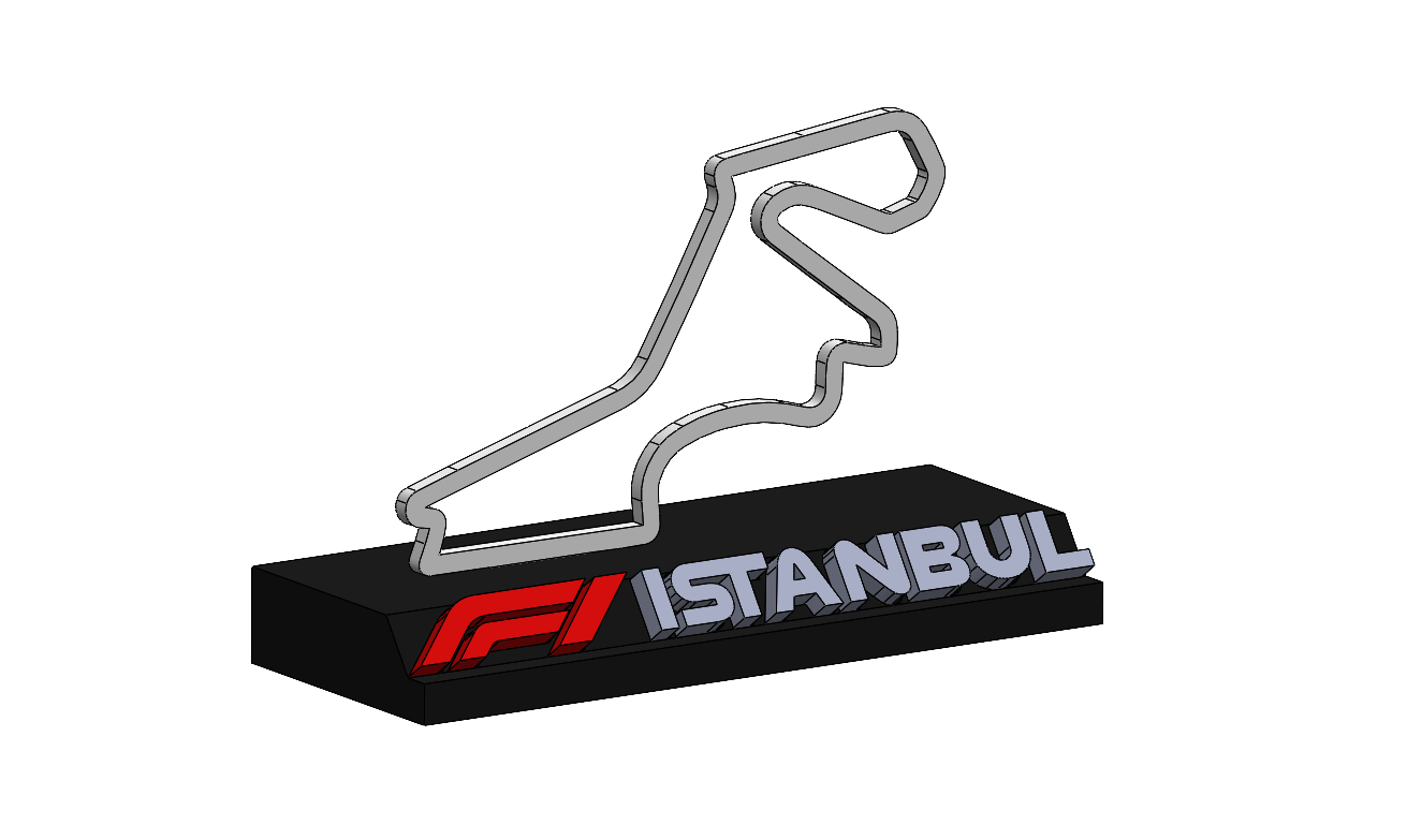 Formula 1 Turkish GP Istanbul Map