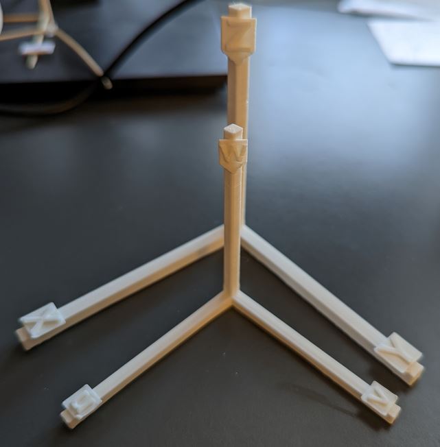 Cartesian 3D Coordinate Axes
