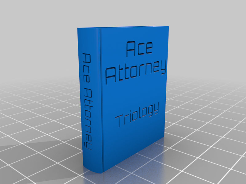 Ace Attorney Book