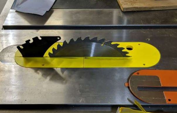 Ridgid R4512 Zero clearance insert