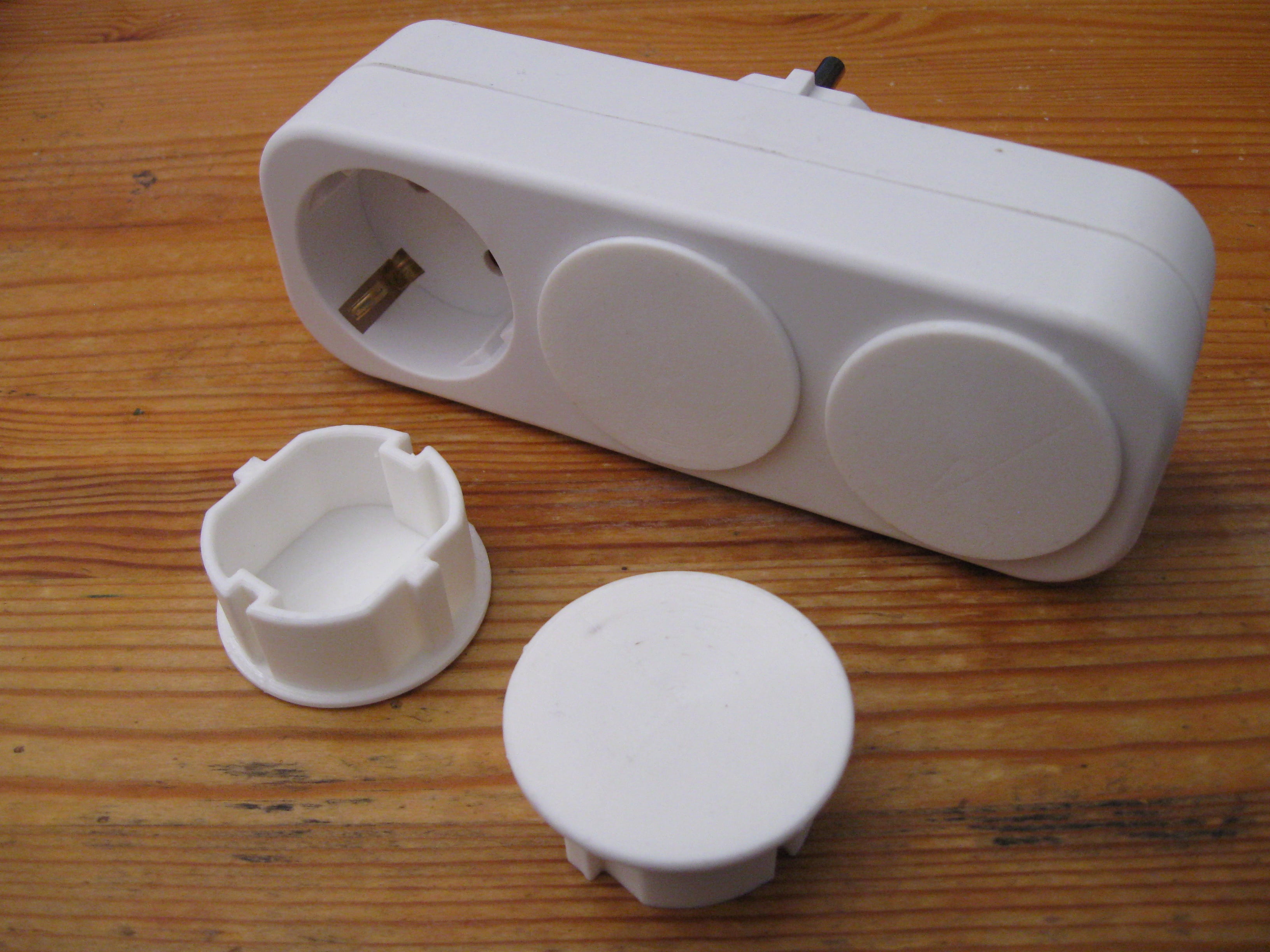 German Power Outlet Dust Cover