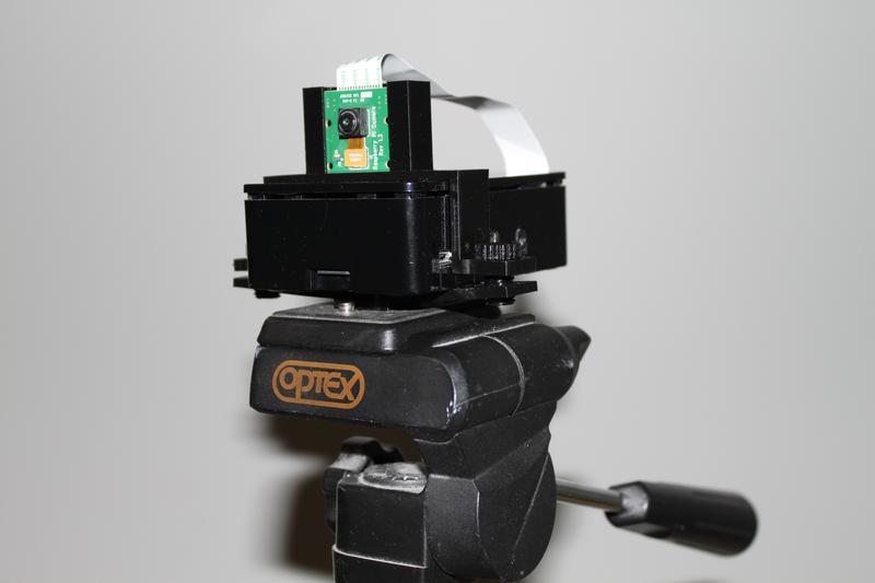 Raspberry Pi - Simple tripod mount and picam holder.