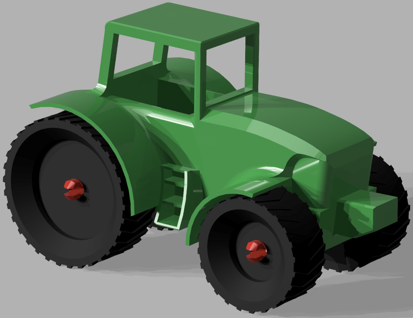 Snap Together Farm Tractor