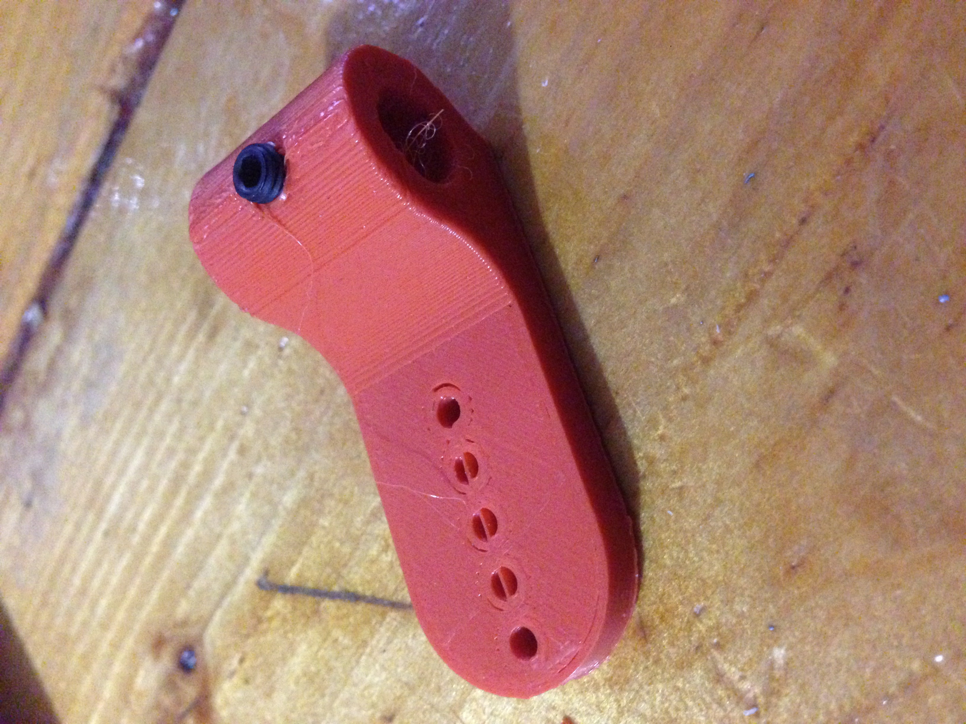 Small simple router circle jig