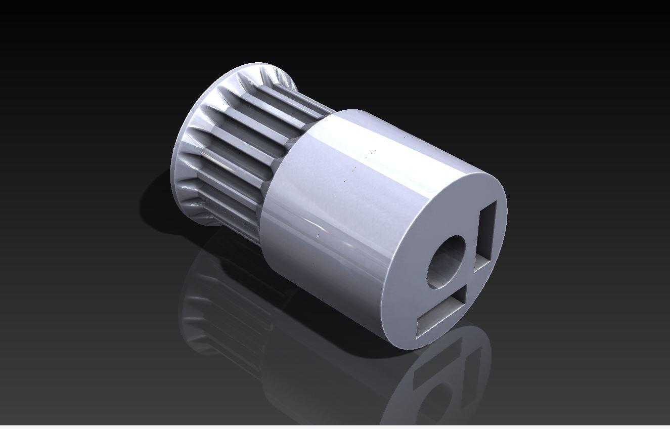 4MM Bore GT2 20 tooth Pulley for Sanyo Denki Steppers