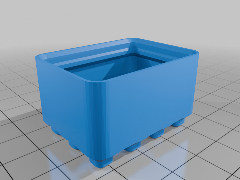DecFinity 4x3 (40mm x 30mm) undivided bin