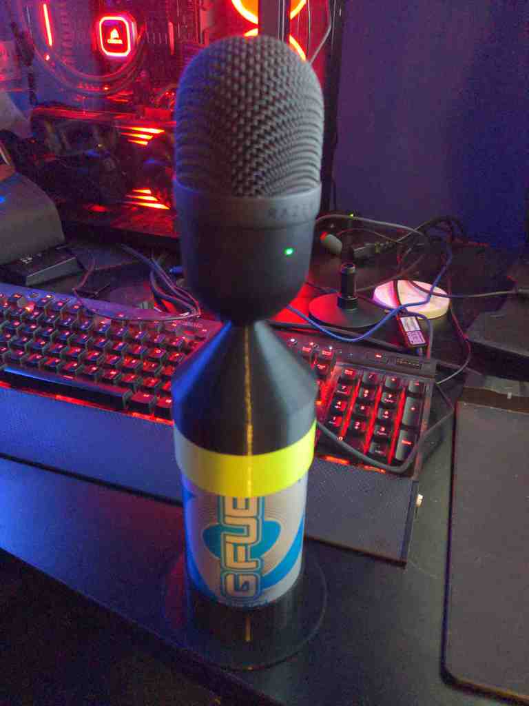 Soda Can Streaming Mic Stand (5/8 inch thread)