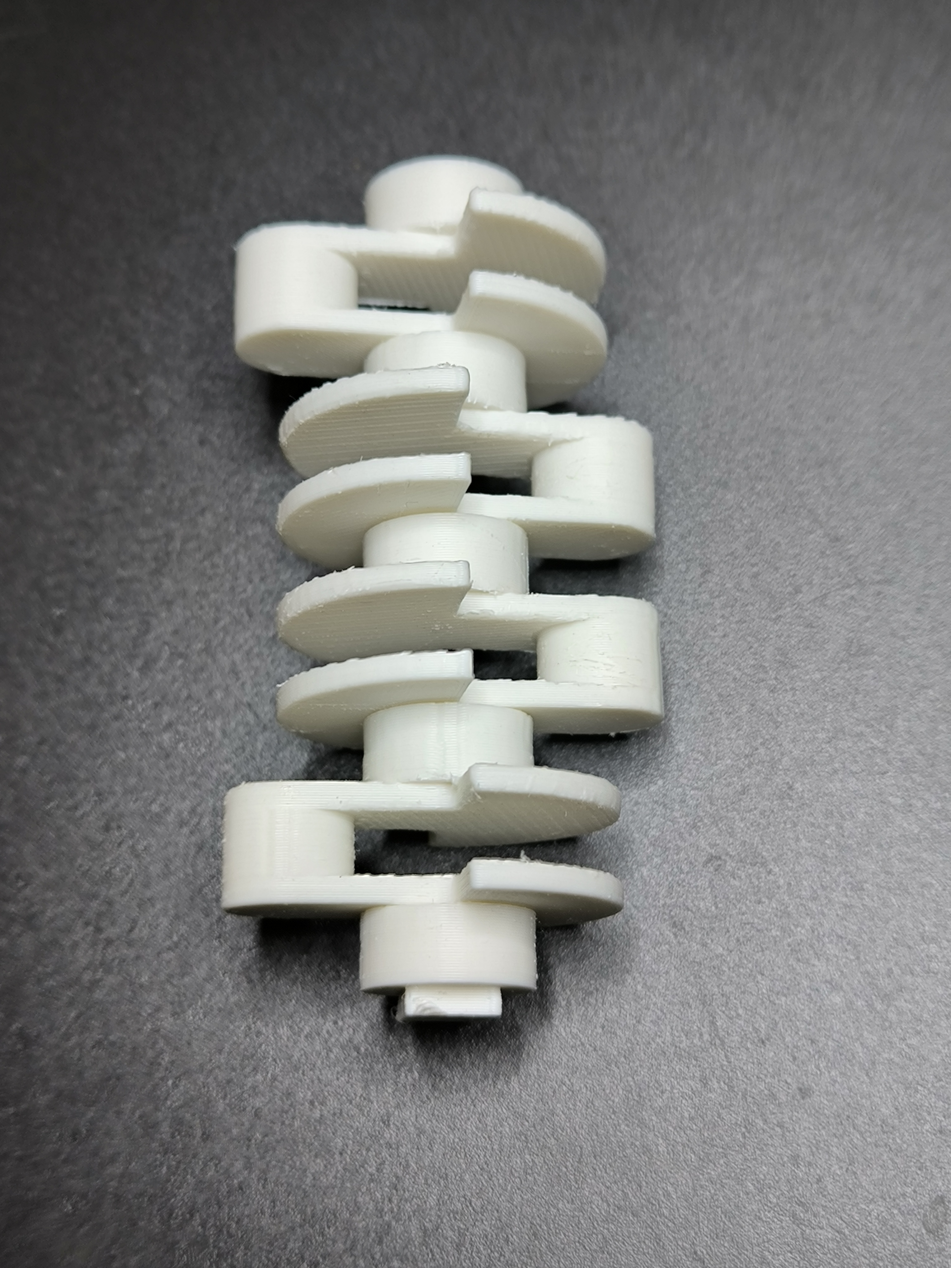 Crankshaft construction kit with auto-balancing - OpenSCAD