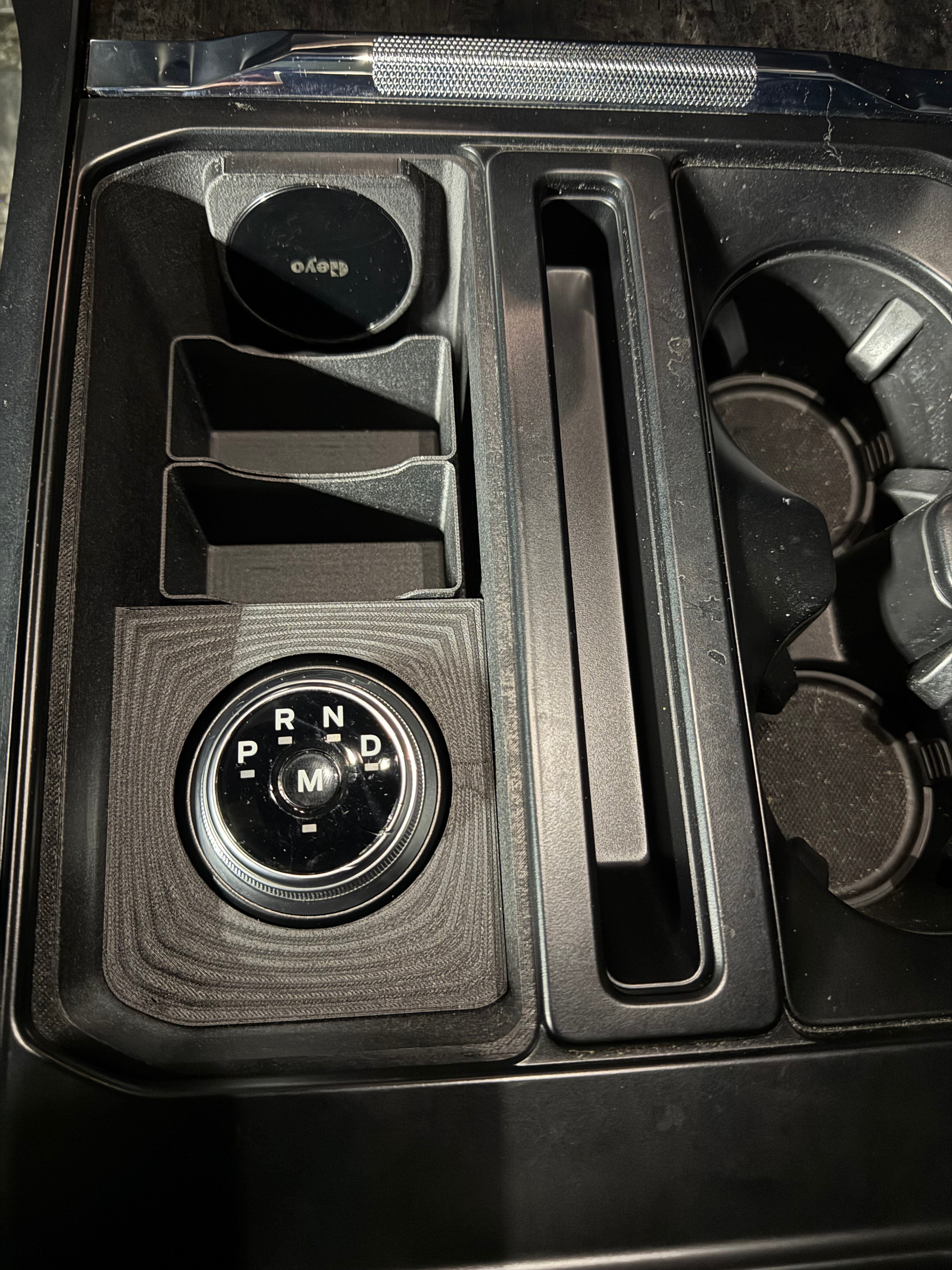 F-150 Lightning Rotary Shifter Mod Console