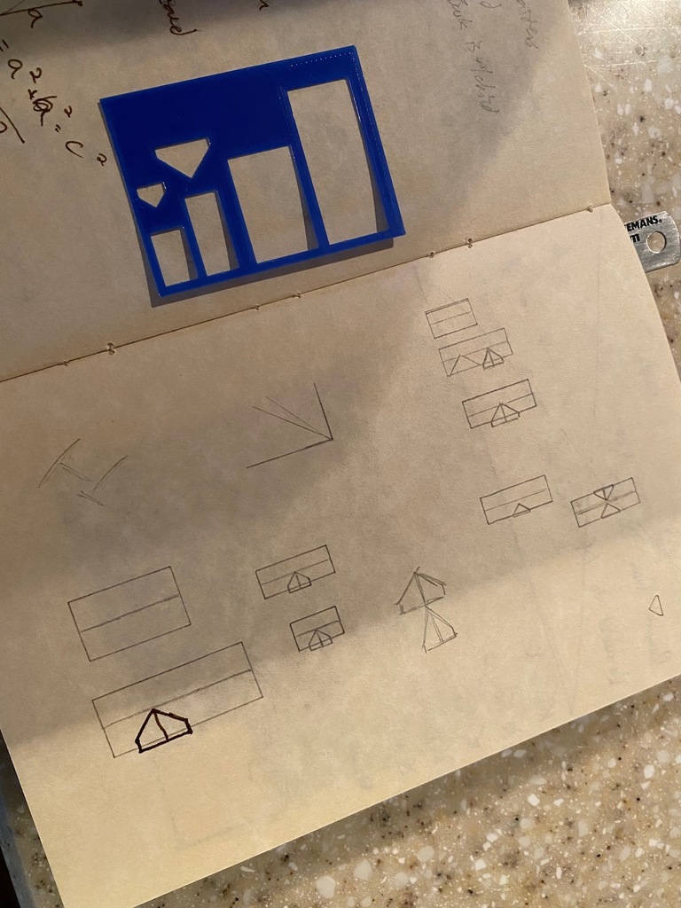 Template for drawing houses on maps