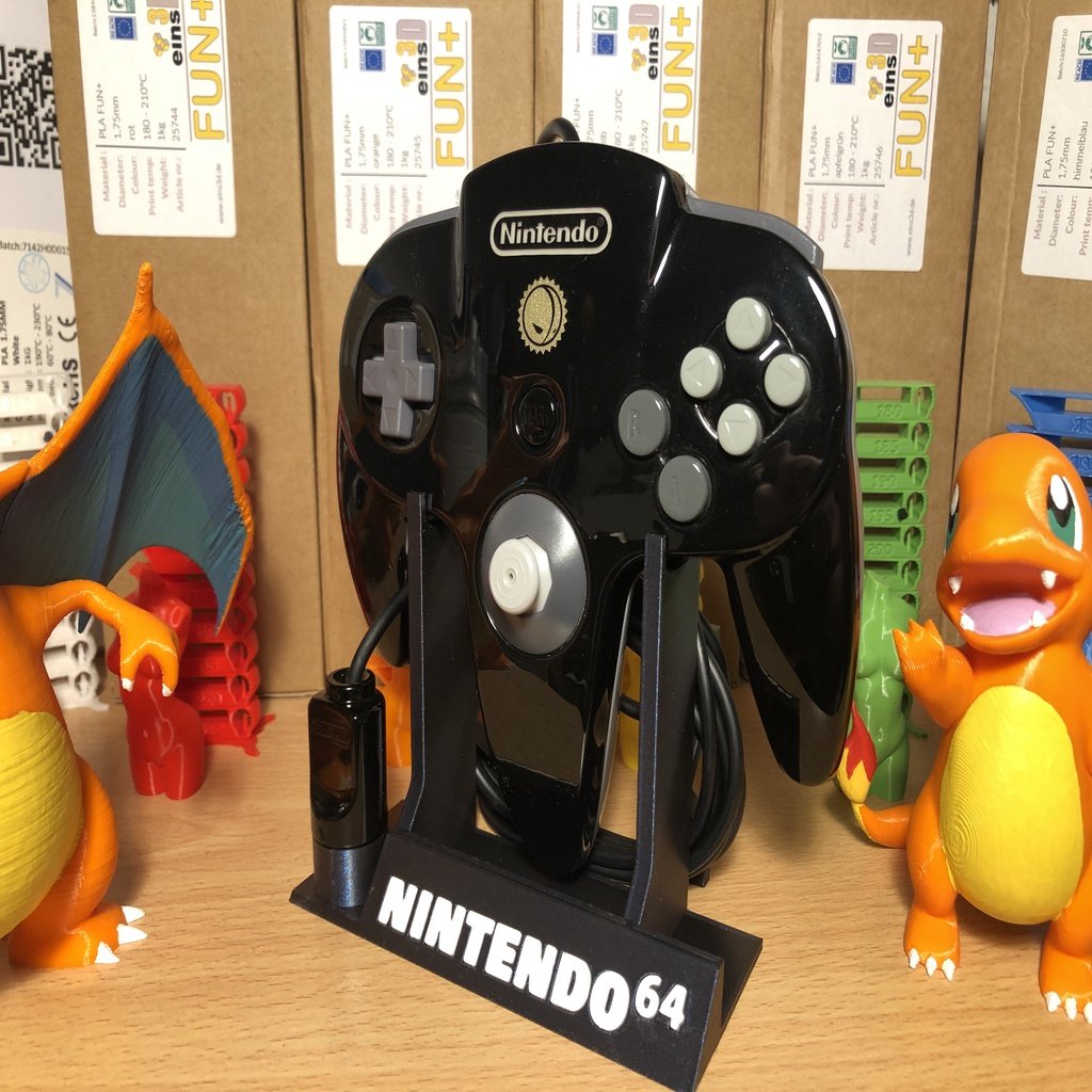 Nintendo 64 Controller Stand (with better stability)
