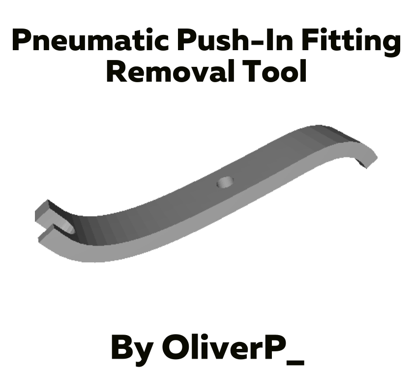 Pneumatic Push-in Fitting Removal Tool