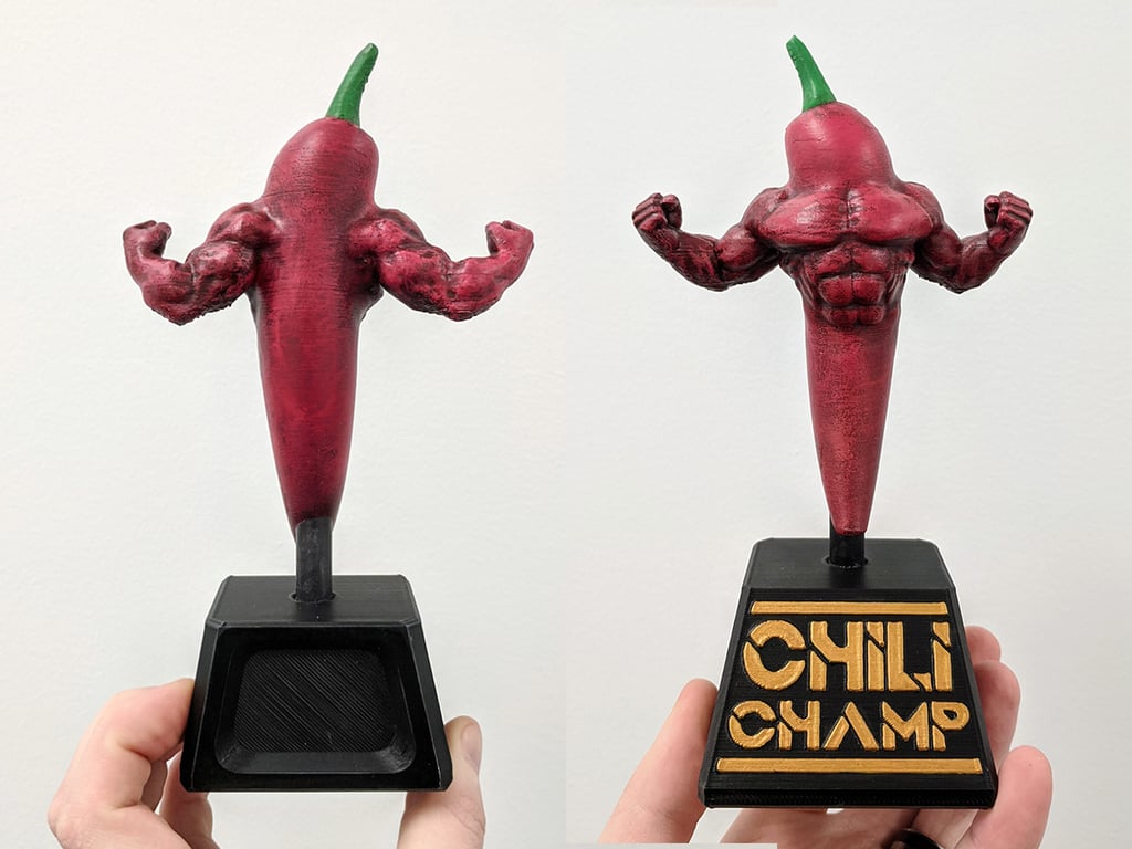 Chili Champ - Chili Cook-Off Trophy