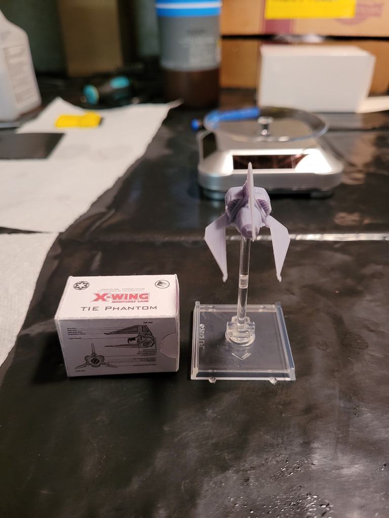 SW TIE Phantom (Resized for X-Wing Miniatures Game)