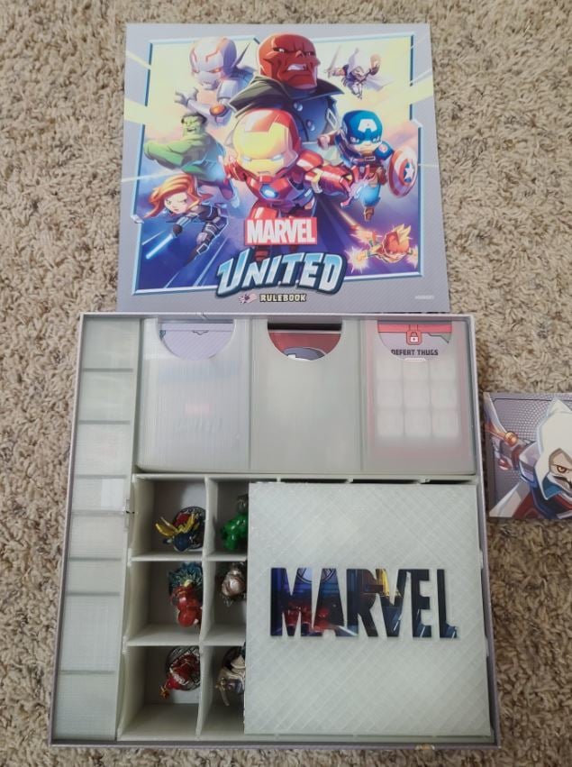 Marvel United - Core Box Insert and Organizer