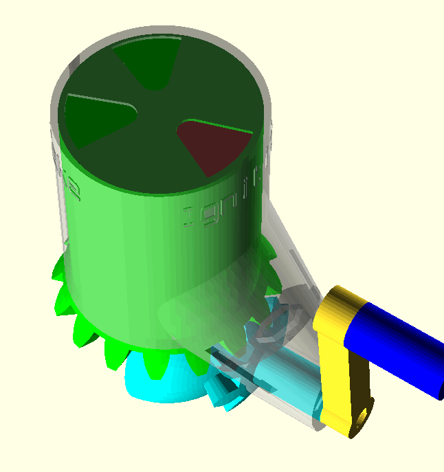 Sleeve Valve Engine Model