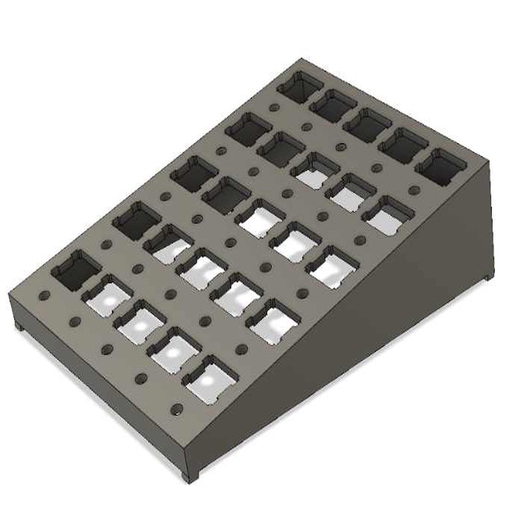 Mechanical keyboard switch 25 slots lube station
