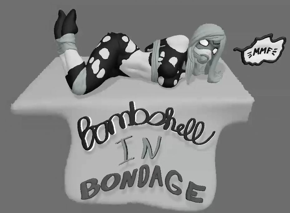 Bombshell In Bondage