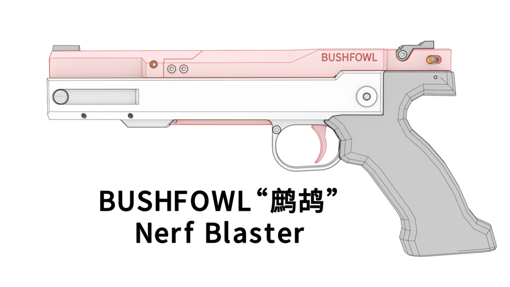 Bushfowl"鹧鸪" Nerf Blaster 软弹发射器