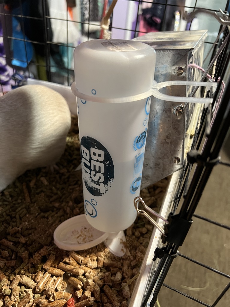 Rodent Water Bottle Stand and Mount