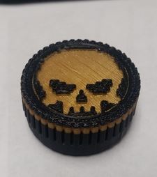 Atari 2600 Paddle Replacement Wheel Remix-Skull