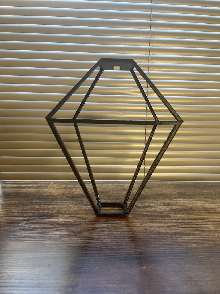 Easy Print Wire Frame Lamp Shade