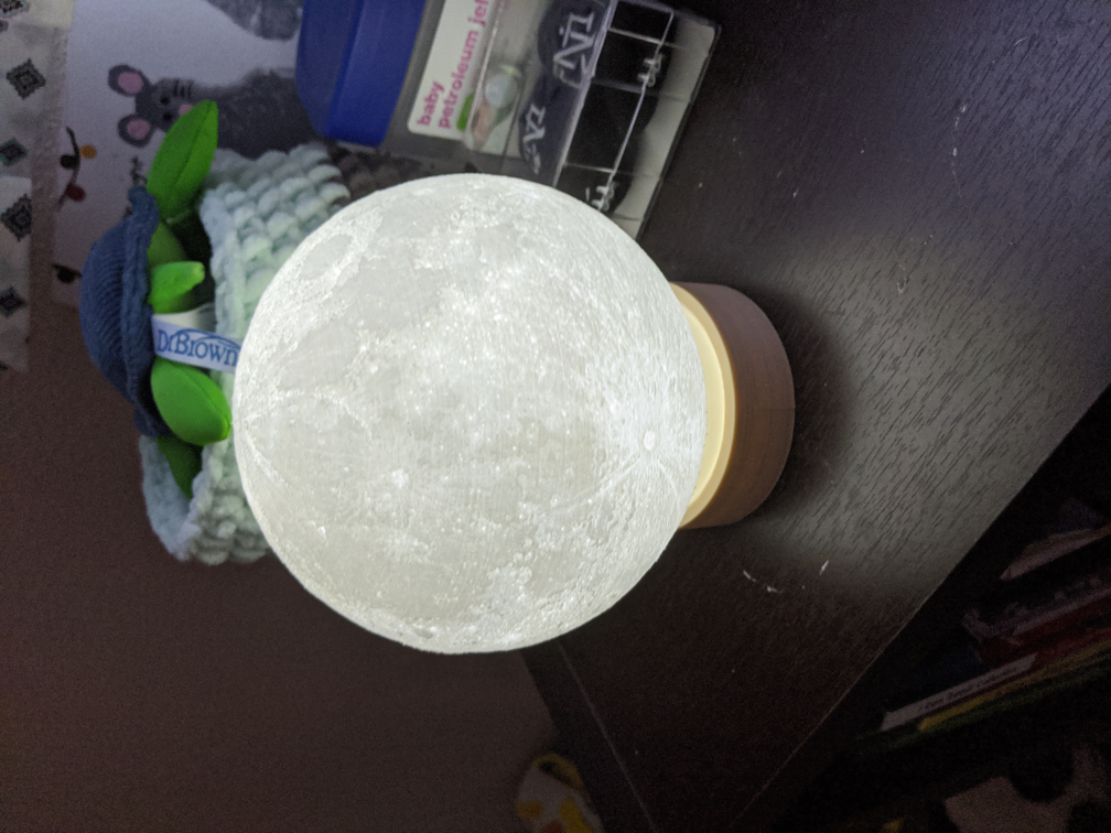 Sphere Lithophane Base