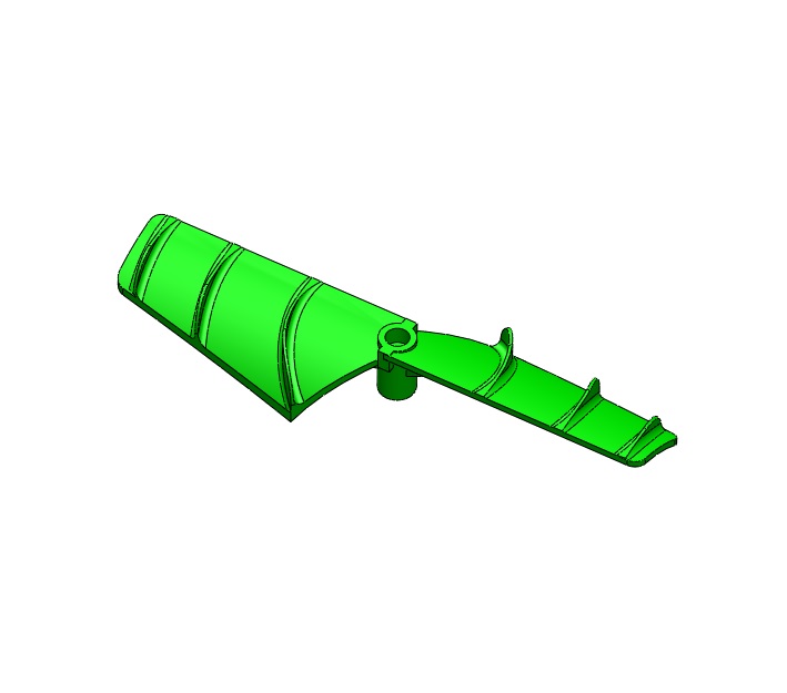 Ultra light and rigid printable drone prop