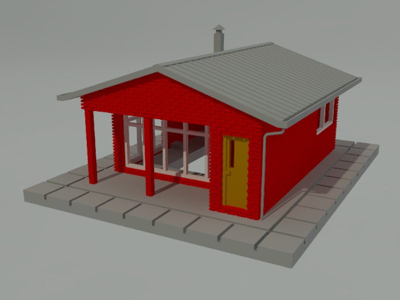 Basic house in N size