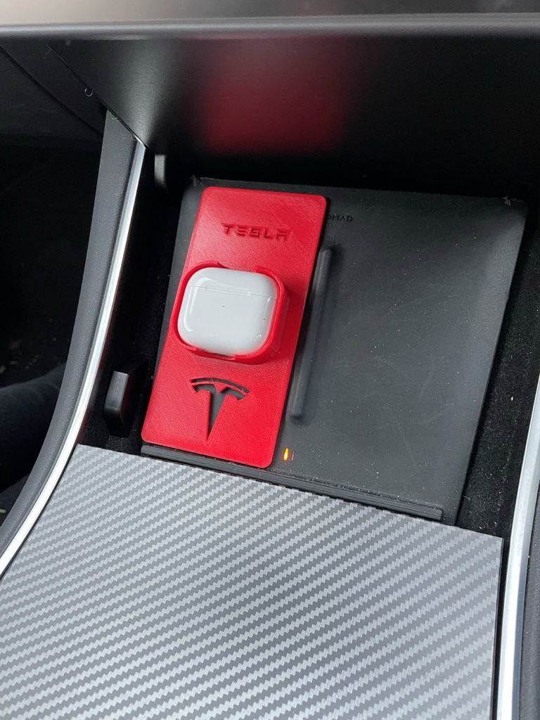 Tesla Model 3 AirPods 3rd Gen, Pro charging holders