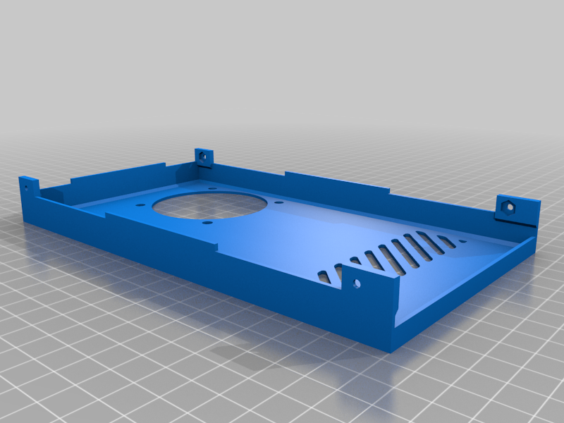 Anycubic 4Max Pro 2.0 - 25mm fan PSU cover