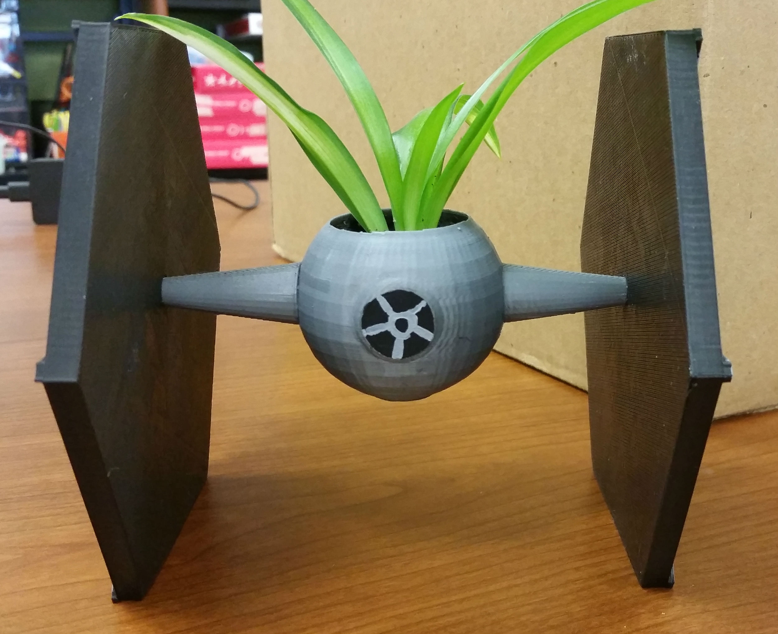 Star Wars TIE Fighter Planter