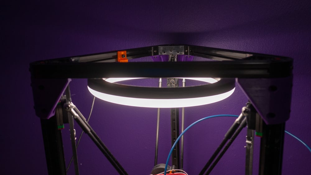 Ringlight Mount for Anycubic Kossel Linear Plus