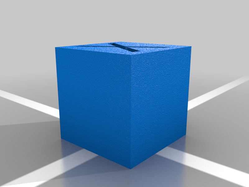 1 inch calibration cube