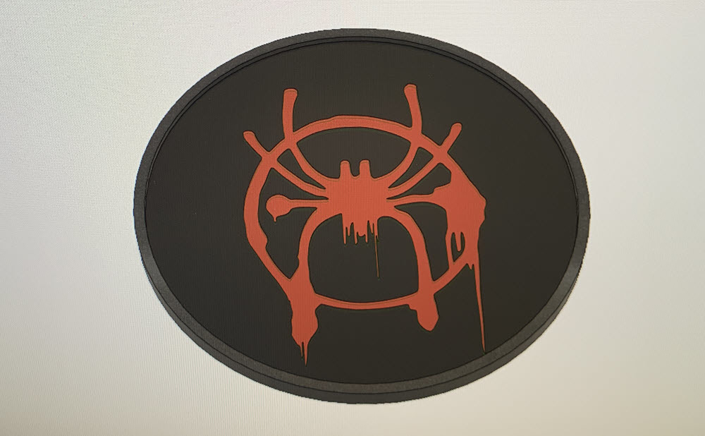 Multimaterial Miles Morales - Spiderman Logo Coaster