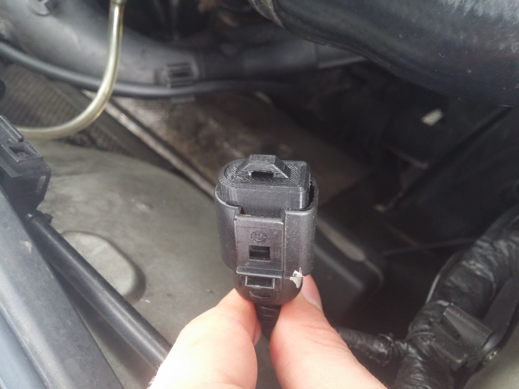 VW AUDI 3 pin electrical connector plug cap for AC delete 
