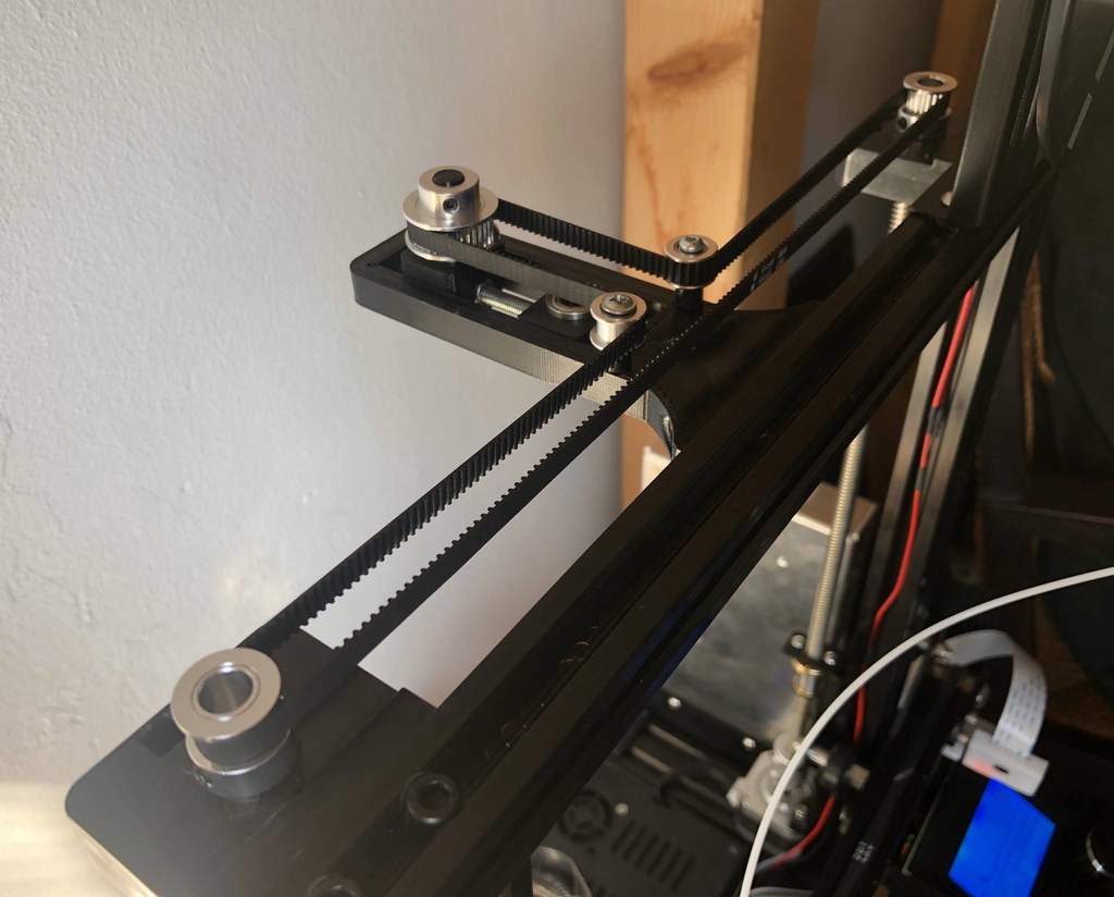 Ender 3 Pro Dual Z Axis Belt Tension System