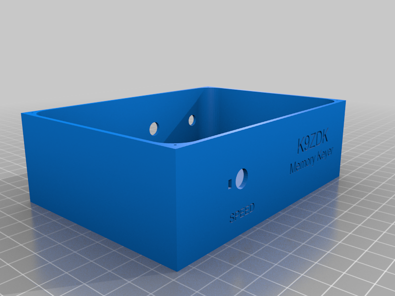 Project Box for the K9ZDK Memory Keyer