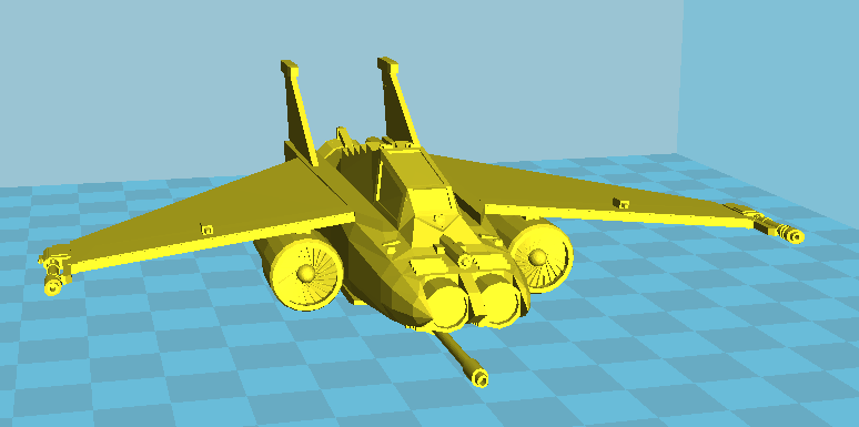 Interstellar Imperial Army - Lightningstrike fighter