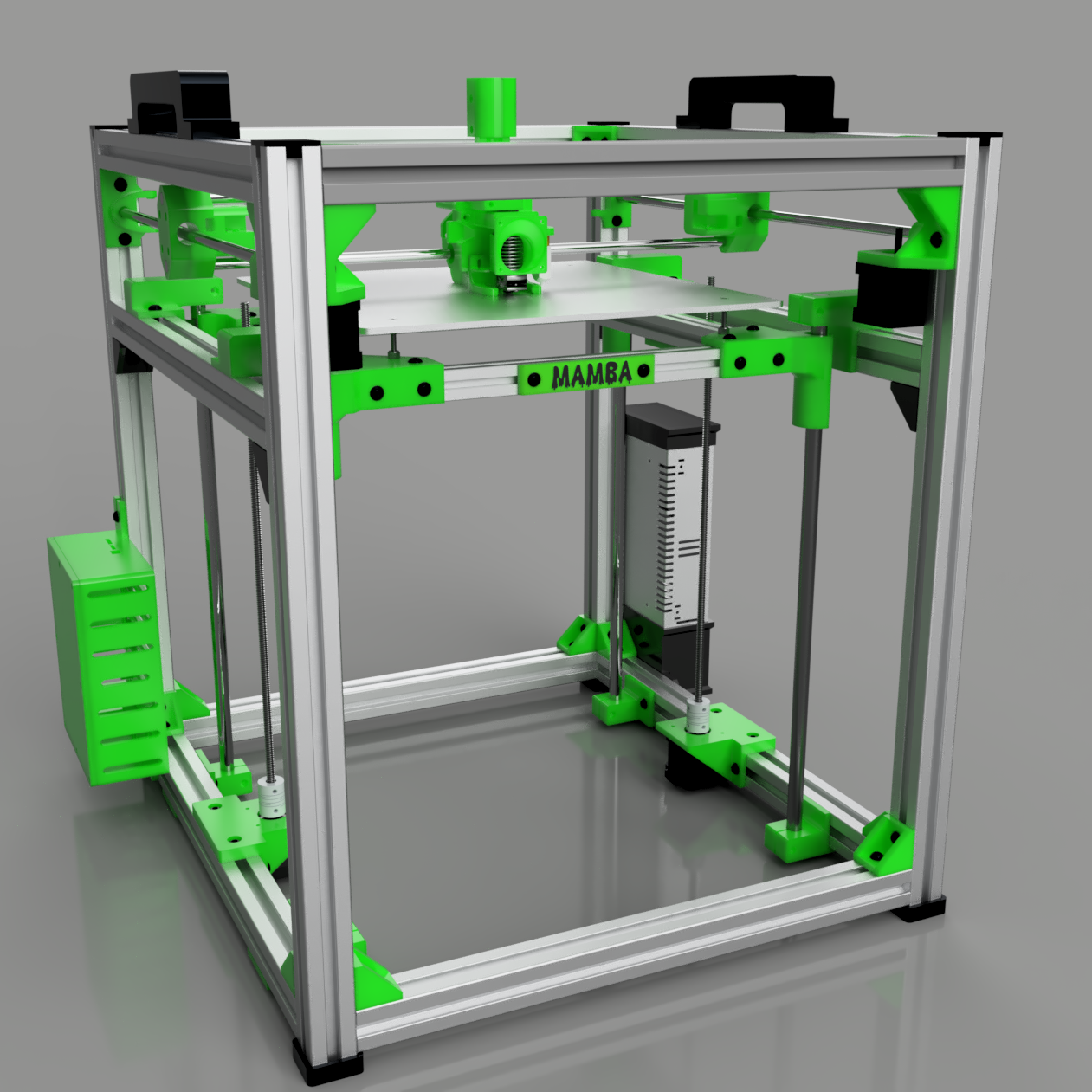 Hypercube Evolution "Beefed Up" Z Lead screw Mounting Brackets
